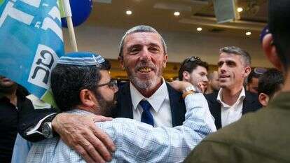 מטה איחוד מפלגות הימין בליל הבחירות. | לירון מולדובן מטה איחוד מפלגות הימין בליל הבחירות. | לירון מולדובן