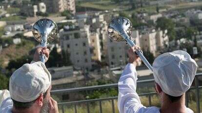 זכות או חובה? מתוך טקס הדמיית קרבן פסח בעיר העתיקה, תשע"ז. | דויד מיכאל כהן/TPS