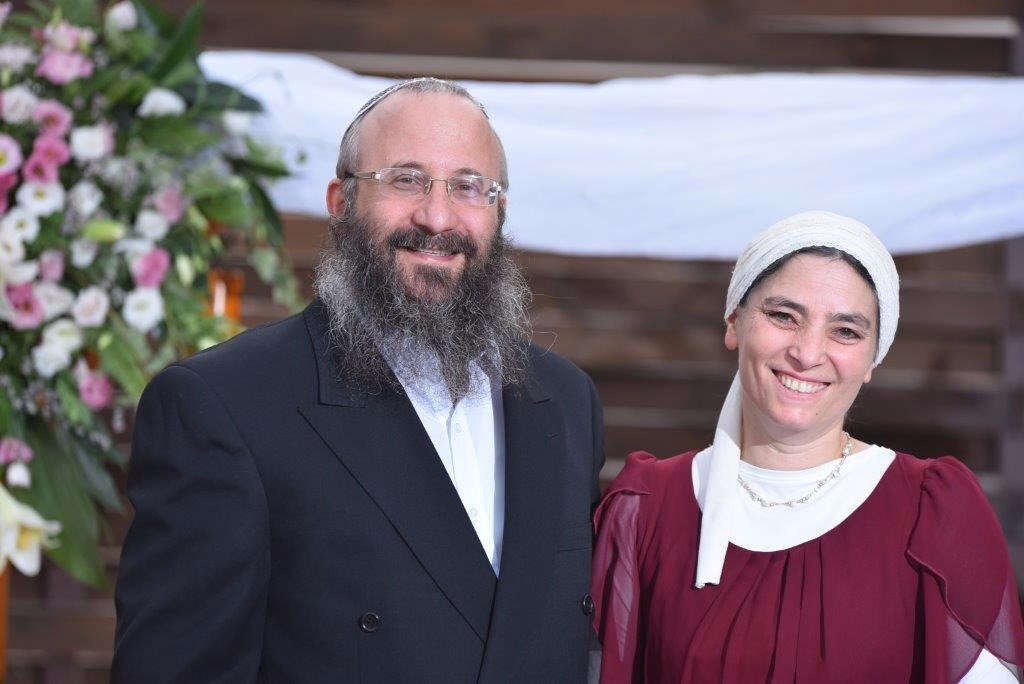 "ההורים בנו אותנו להיות מה שאנחנו היום". בני הזוג מרק. | באדיבות המשפחה