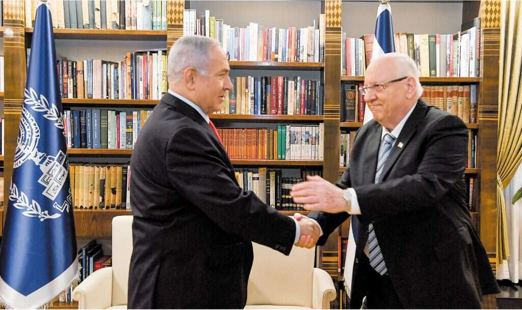 "אסור שליכודניק יכה ליכודניק". הנשיא ריבלין מטיל על נתניהו את הרכבת ממשלת ישראל ה־ 35 , השבוע. | חיים צח, לע"מ