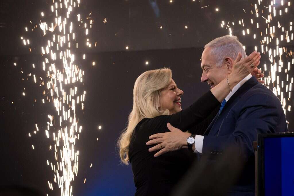 משפחת נתניהו. | יונתן זינדל, פלאש 90