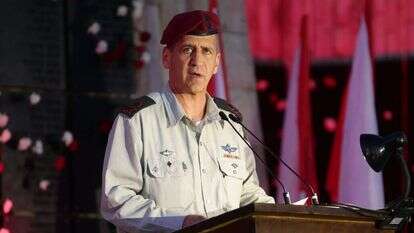 הרמטכ"ל רב אלוף אביב כוכבי. | יהודה פרץ