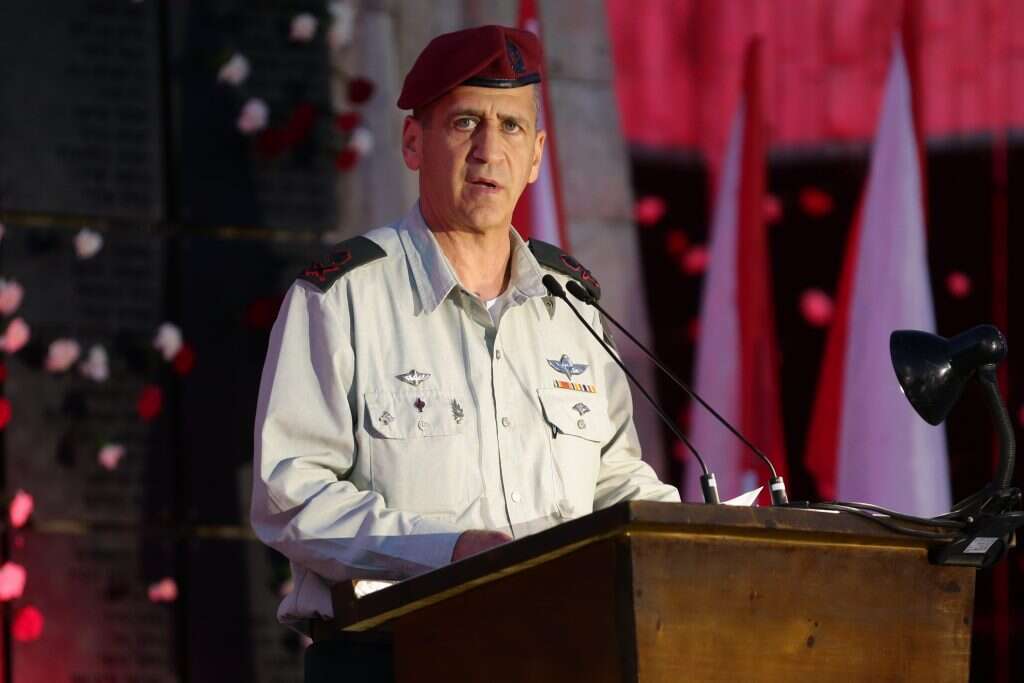 הרמטכ"ל רב אלוף אביב כוכבי. | יהודה פרץ הרמטכ"ל רב אלוף אביב כוכבי. | יהודה פרץ