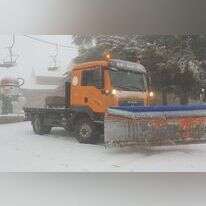 שלג בסוף אפריל באתר החרמון. | אתר החרמון