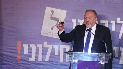 אביגדור ליברמן, השבוע. | מרים צחי