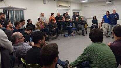 כנס הפעילים בסמינר הקיבוצים, שלשום. | ישי פרידמן