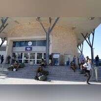 תחנת הרכבת בבאר־שבע, השבוע. | דודו גרינשפן