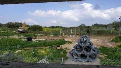 עבודות חיזוק הגבול בצפון. | אליהו גליל