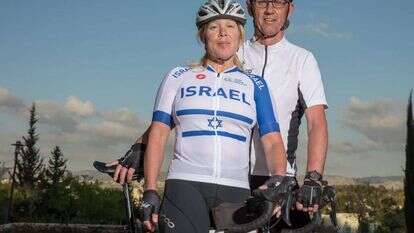 קוס וובר ומרטינה צין. | יוסי אלוני