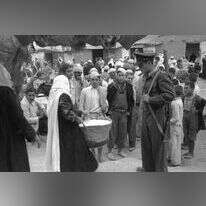 שוק בעזה בשנת 1956. | לע"מ