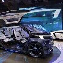 תערוכת הרכב בשנחאי. | EPA