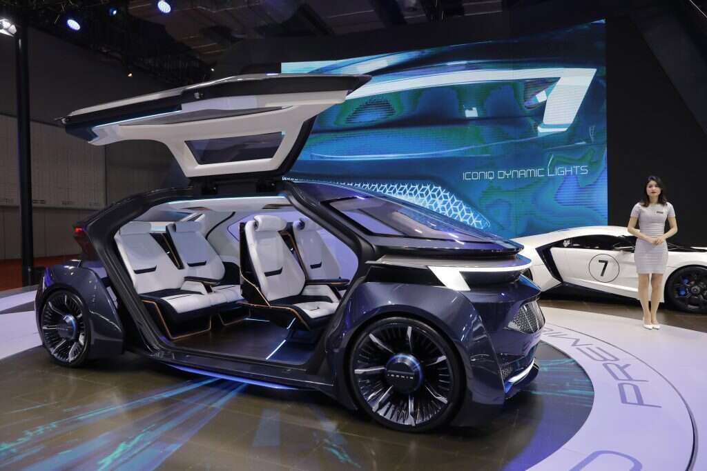 תערוכת הרכב בשנחאי. | EPA