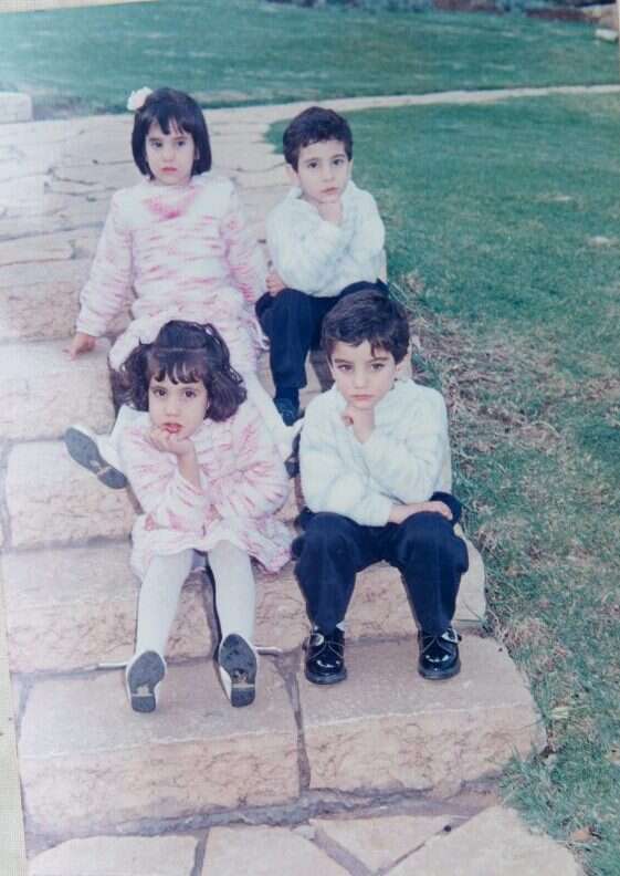 משפחת נאסר. | מתוך האוסף המשפחתי