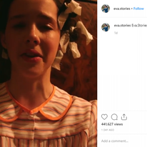 הסטורי של אווה. | מסך מתוך אינסטגרם