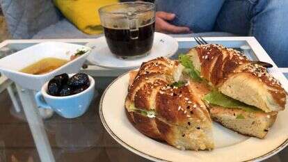 בייגל סלמון. | חן קורן