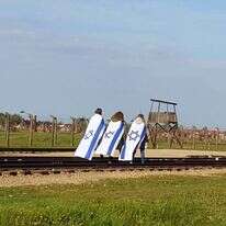 על מסילות המוות לאושוויץ. ארכיון. | יאיר קראוס