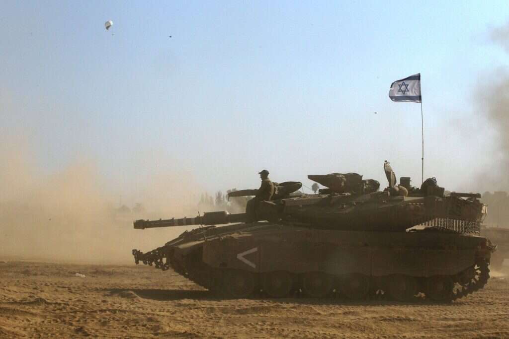 חיילים יוצאים מעזה בצוק איתן. | מרים צחי