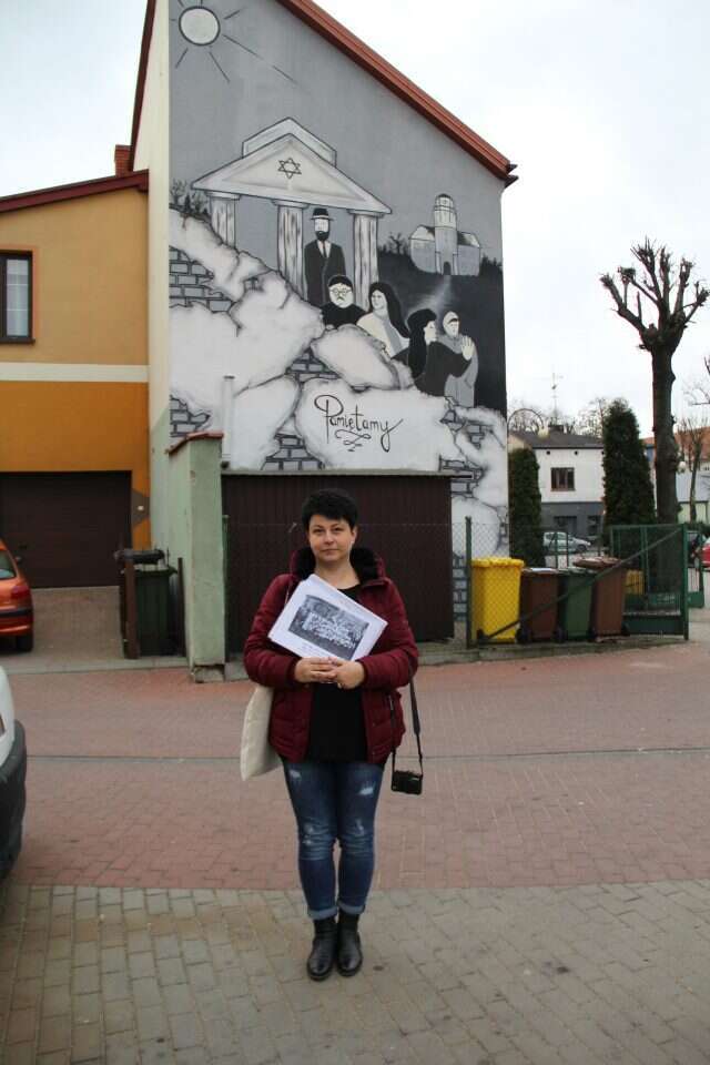 ציור הקיר, זכר לסבל ולחורבן. | רחלי מלק בודה