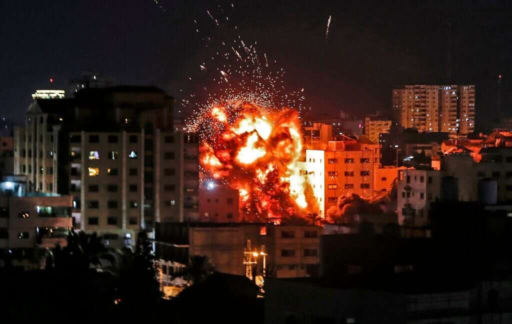 הפצצות בעזה, ארכיון. | AFP הפצצות בעזה, ארכיון. | AFP