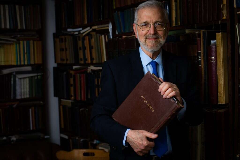 חתן פרס ישראל לתלמוד, פרופ' מרדכי עקיבא פרידמן. | אריק סולטן