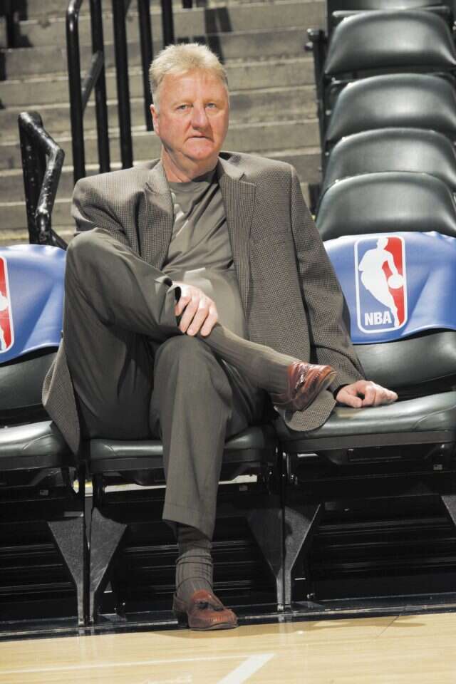 האמין מהשנייה הראשונה. לארי בירד. | AFP