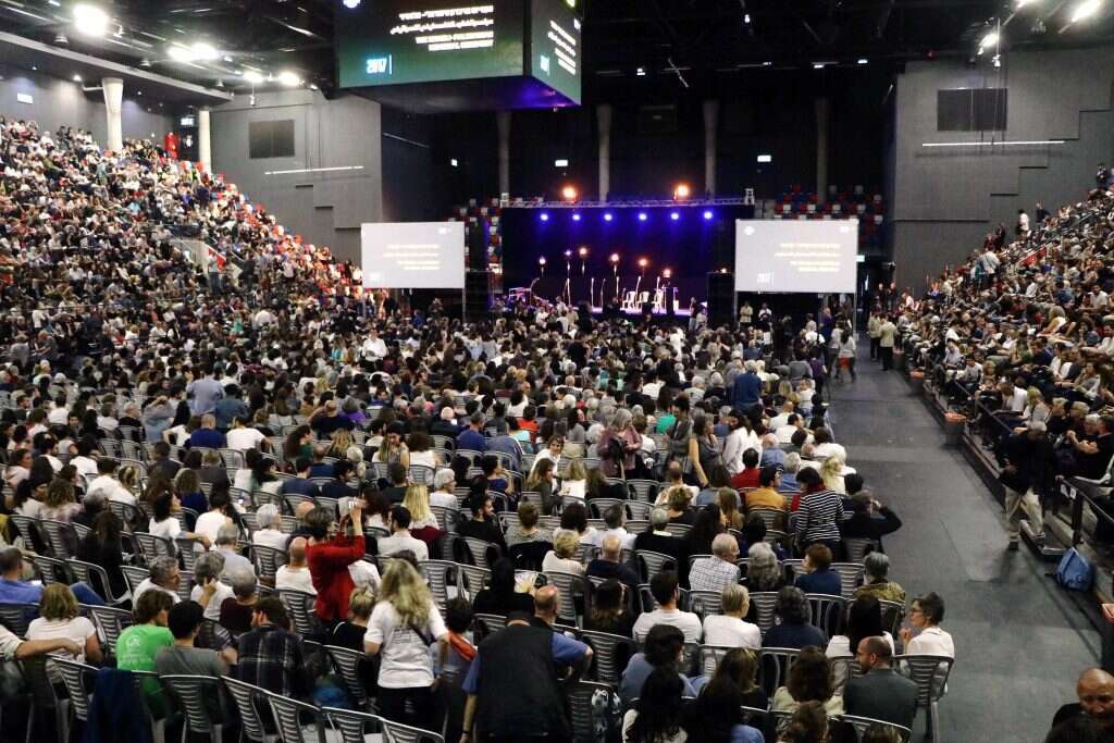 טקס הזיכרון המשותף, 2017. | אמיר מאירי