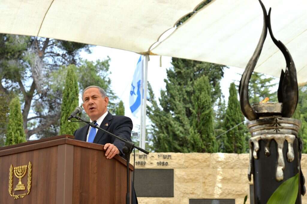 ראש הממשלה נתניהו בטקס באנדרטת חללי פעולות האיבה, יום הזיכרון. | קובי גדעון, לע''מ ראש הממשלה נתניהו בטקס באנדרטת חללי פעולות האיבה, יום הזיכרון. | קובי גדעון, לע''מ