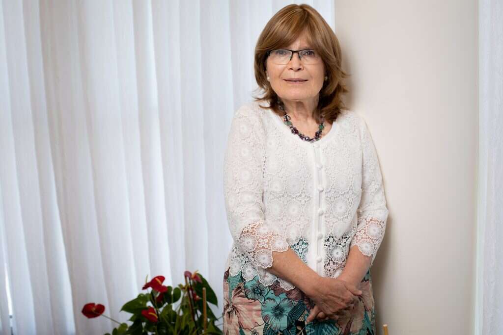 השופטת בדימוס שרה פריש, יו"ר ועדת פרס ישראל למפעל חיים. | אריק סולטן