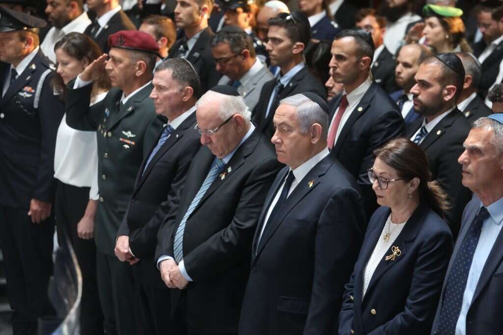 טקס יום הזיכרון בהר הרצל. | מארק ישראל סלם