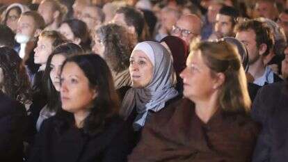 טקס יום הזיכרון האלטרנטיבי. | איתן אלחדז/TPS