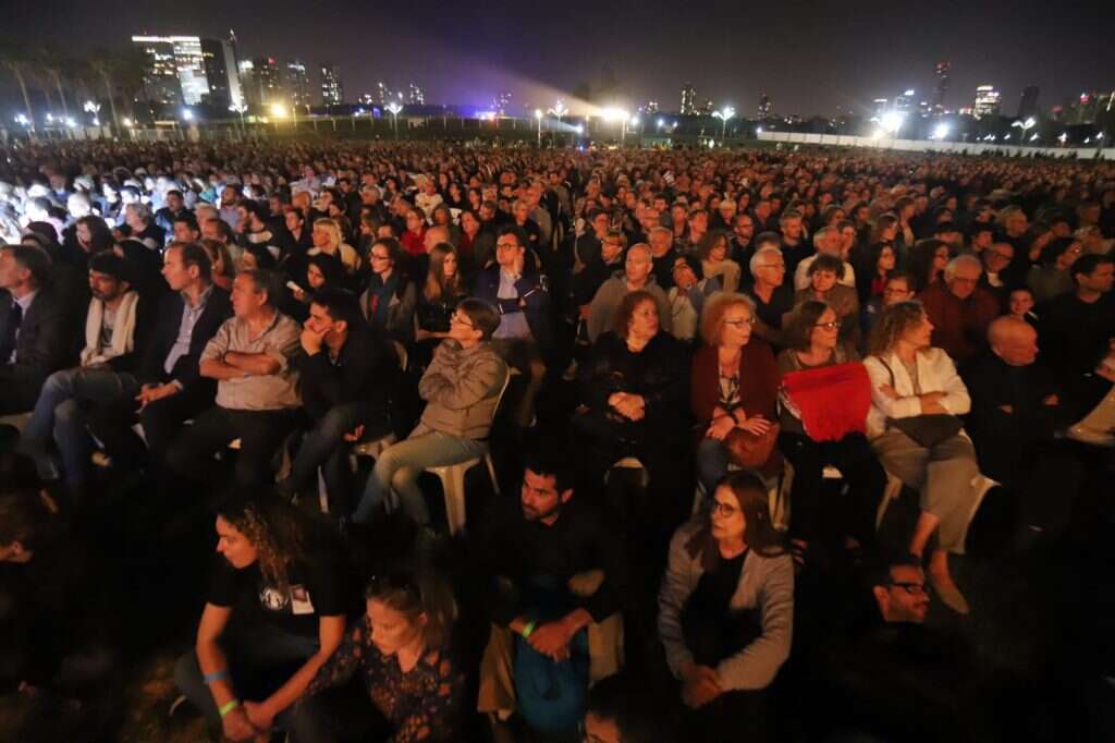 טקס הזיכרון המשותף. | איתן אלחדז/TPS טקס הזיכרון המשותף. | איתן אלחדז/TPS