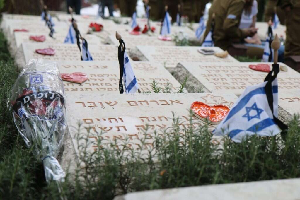 יום הזיכרון בהר הרצל. | איתן שוייבר/TPS