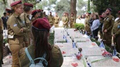 יום הזיכרון בהר הרצל. | איתן שוייבר/TPS