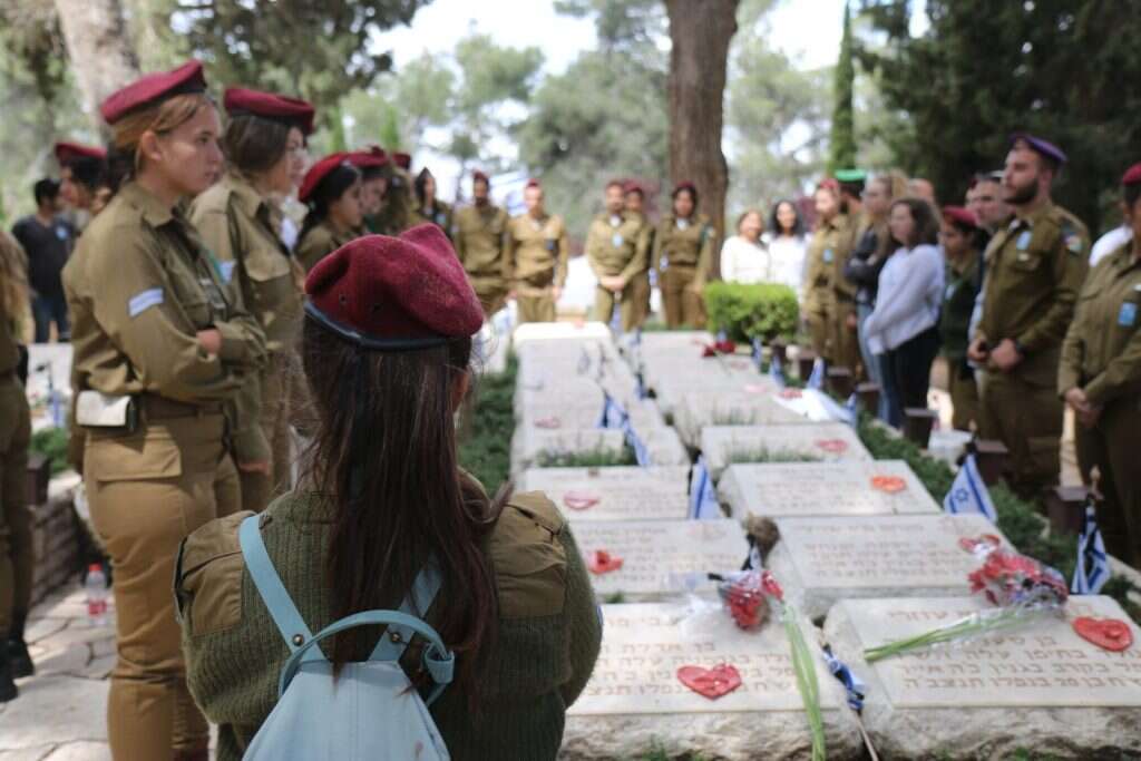 יום הזיכרון בהר הרצל. | איתן שוייבר/TPS