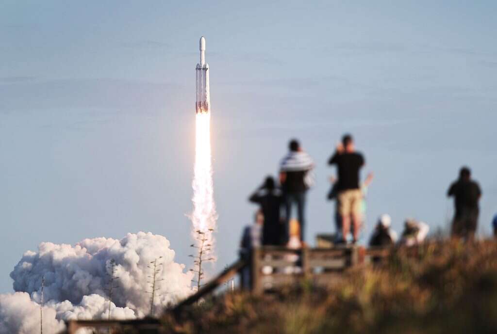שיגור של SpaceX בפלורידה. | גטי אימג'ס שיגור של SpaceX בפלורידה. | גטי אימג'ס