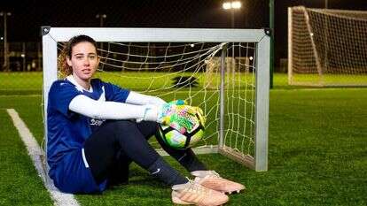 עמית כהן, שוערת נבחרת ישראל. | אריק סולטן