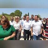 סיור של חברי כנסת בחומש, אתמול. | רועי חדי סיור של חברי כנסת בחומש, אתמול. | רועי חדי