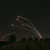 כיפת ברזל בפעולה במהלך סבב הלחימה האחרון. | AP