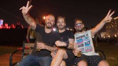 תומר, מתן וארז. | יוסי אלוני