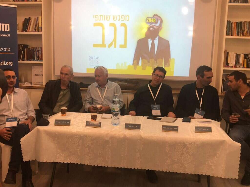 עצוב לגלות שרק אחד המשתתפים נכנס לכנסת. דבוש, רייכנר, שוסטר ובר־לב בפאנל דרומי.