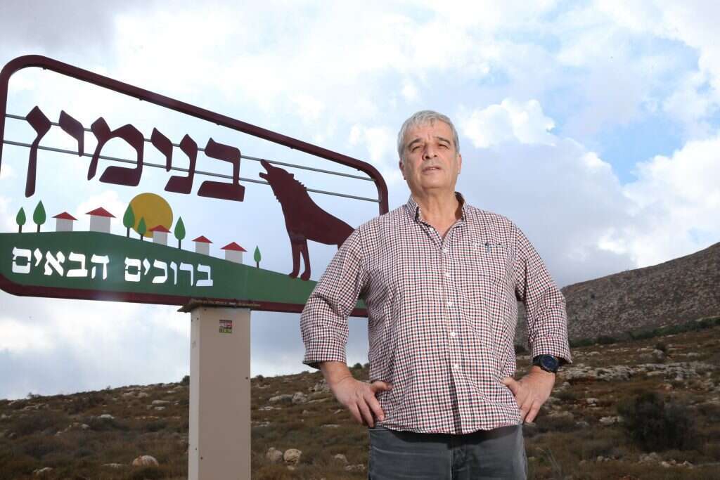 "דחפנו להקים עוד יישובים, ולא התייחסנו לפן התשתיות". ראש המועצה האזורית מטה בנימין אבי רואה. | מרים צחי