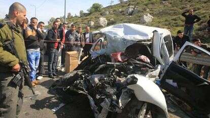 תאונת דרכים בכביש 60. | מירי צחי