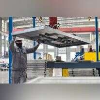 מפעל מתכת בסין, 2019. | AFP