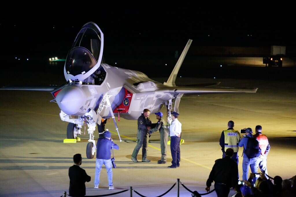 תעשיות הביטחון הישראליות יצטרכו למצוא שווקים חדשים. קבלת הפנים למטוסי F-35 מארה"ב, ב-2016. | יהודה פרץ