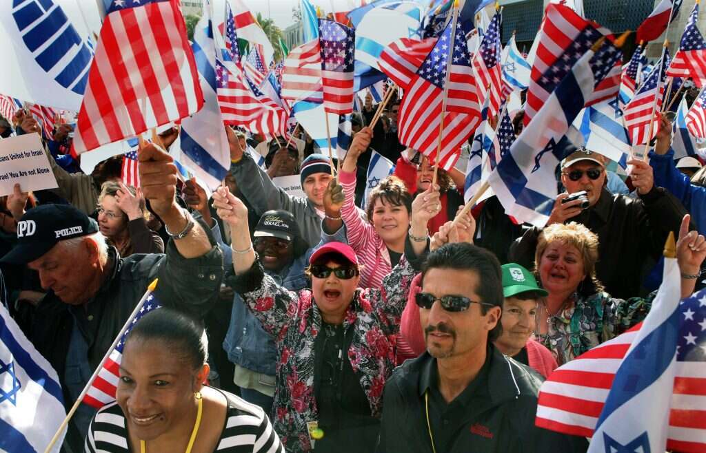 פרשנות של מילה אחת שינתה את היחס ליהדות. צעדה אוונגליסטית בירושלים. | AFP