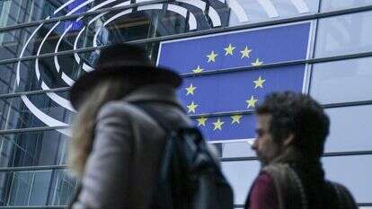 בניין הפרלמנט האירופי בבריסל. | EPA