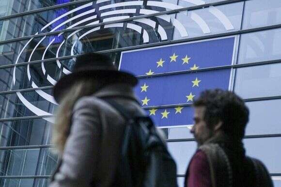 בניין הפרלמנט האירופי בבריסל. | EPA