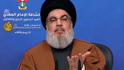 חסן נסראללה. | EPA