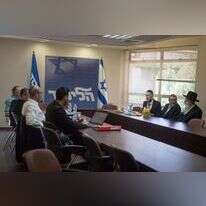 ישיבת המשא ומתן הקואליציוני בין הליכוד ליהדות התורה, בראשית השבוע. | הדס פרוש - פלאש 90