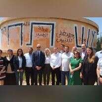 אזור אסור לכניסת יהודים. ראש מועצת שומרון יוסי דגן וחברי הכנסת בביקור בחומש, בשבוע שעבר. | רועי חדי